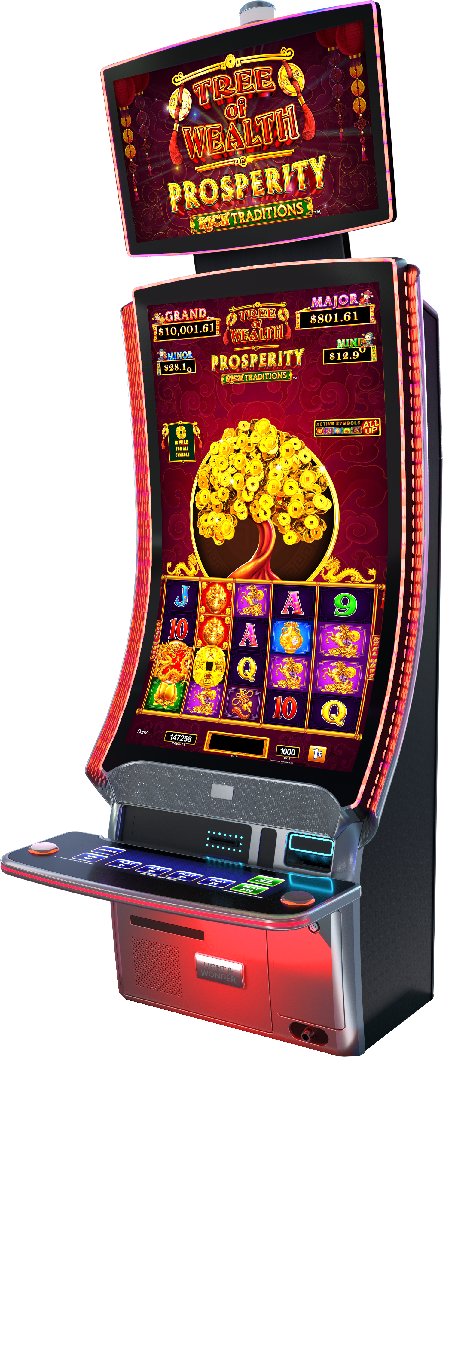 Tree of Wealth Prosperity - Rich Traditions Cabinet
